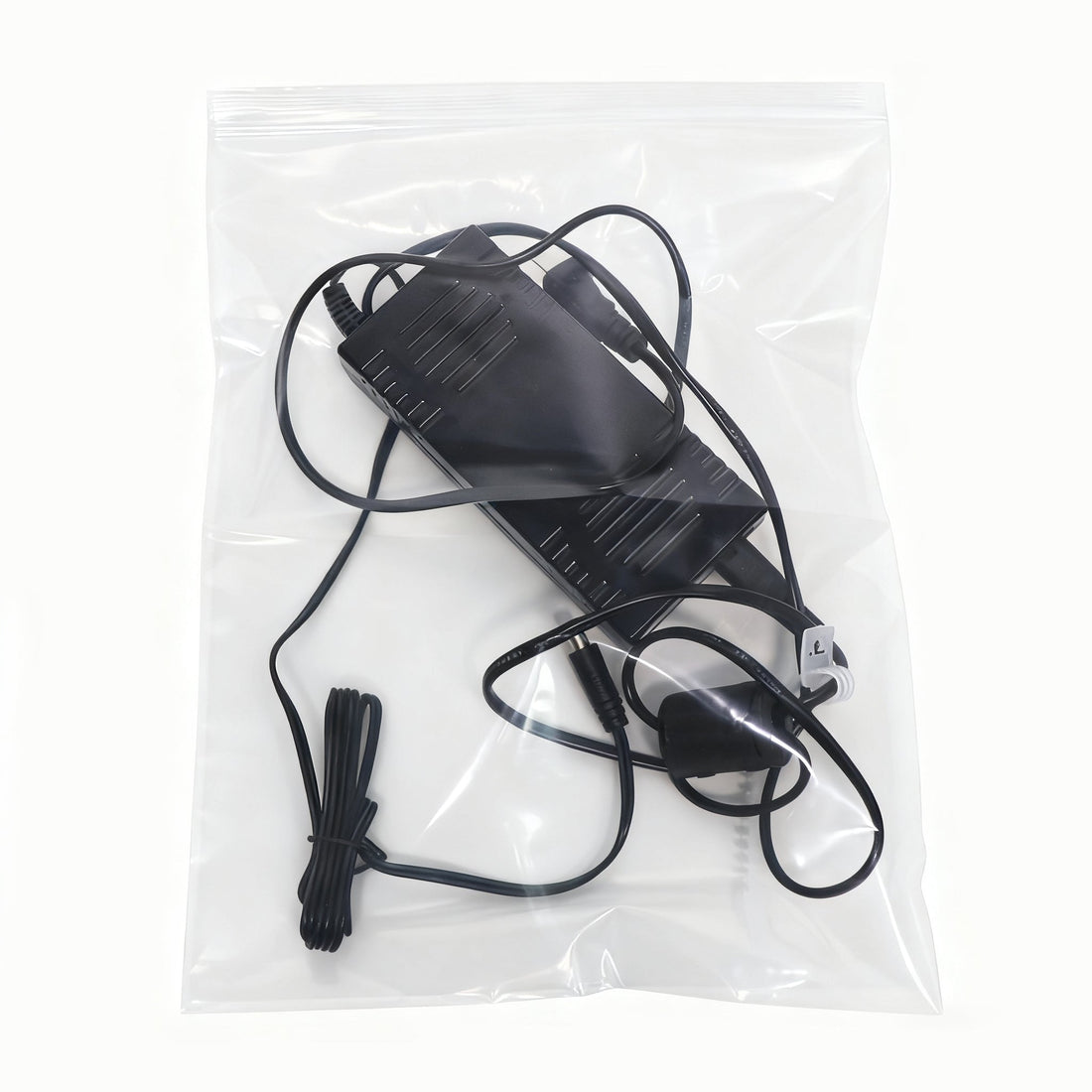 4 Mil 11" x 14" Zip Poly Bags 100 Pack Heavy-Duty Reusable