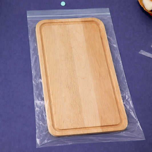 12" x 24" 2 Mil Resealable Clear Zip Bags 100 Pack