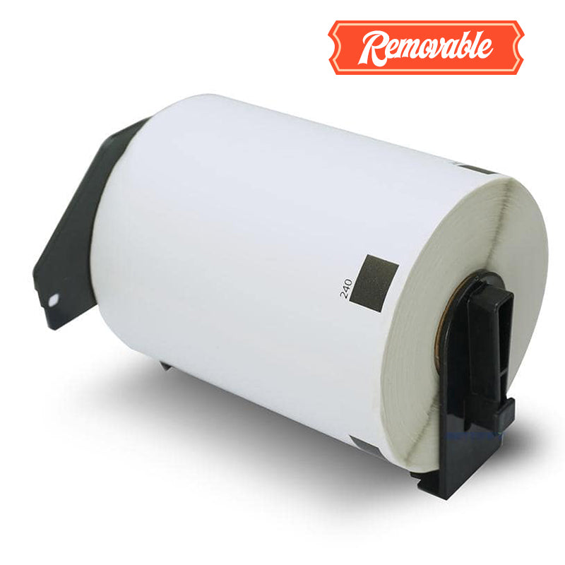 Brother DK-1240 Removable Shipping Labels 4" x 2"