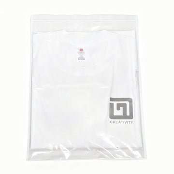 4 Mil 12" x 15" Zip Poly Bags 100 Pack Durable Reusable