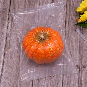 13" x 18" Resealable Clear 2 Mil Zip Bags 100 Pack