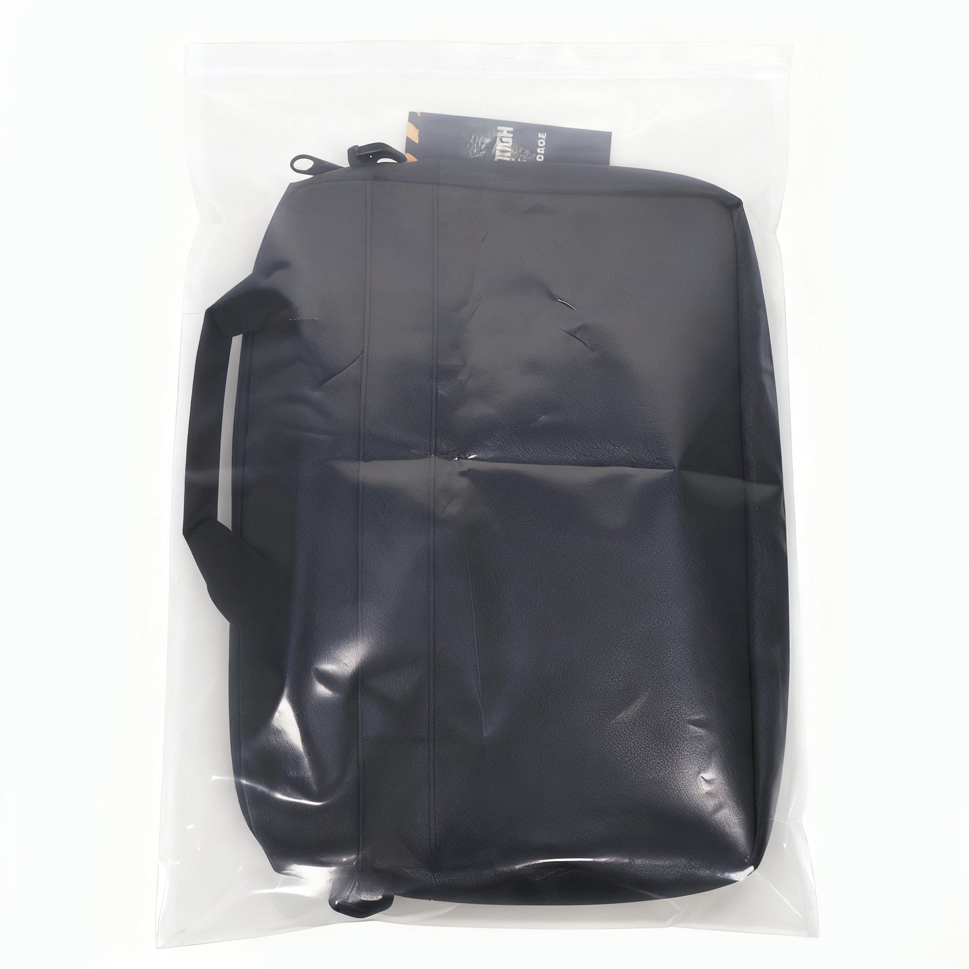 4 Mil 13" x 15" Large Zip Poly Bags 100 Pack Durable Reusable