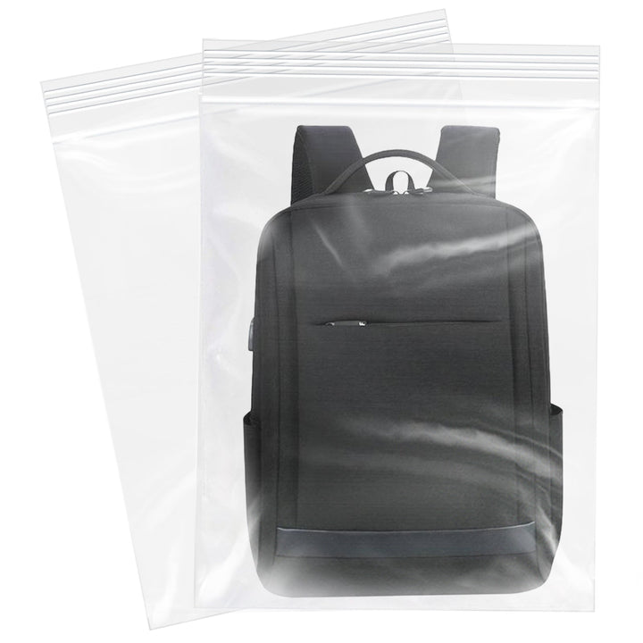 14" x 20" Clear Zip Lock Bags 2 Gallon Storage Bags