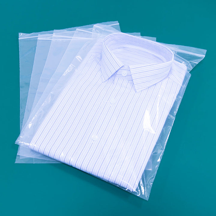 11" x 14" Clear Reclosable Zip Lock Bags For Clothes