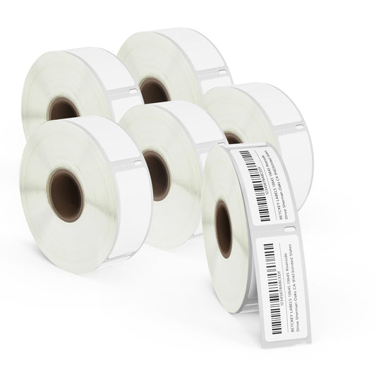 Dymo 1738595 Film Removable File Barcode Labels 3/4″ x 2-1/2″