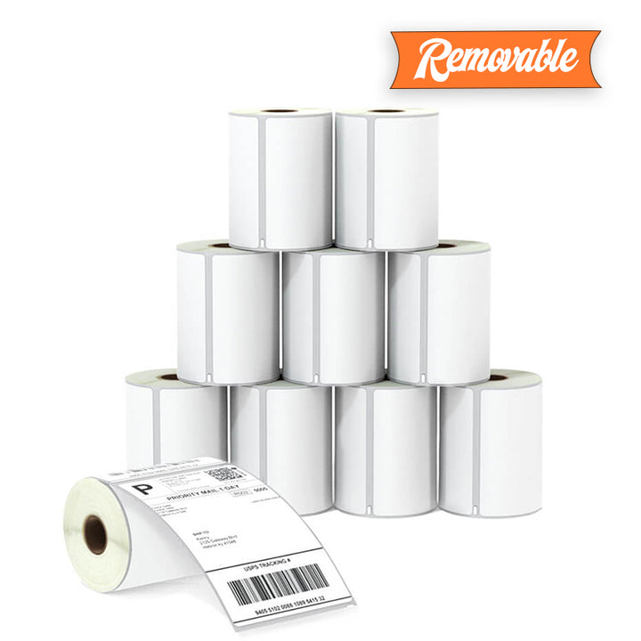 Dymo 1744907 Removable Shipping Labels 4" x 6"