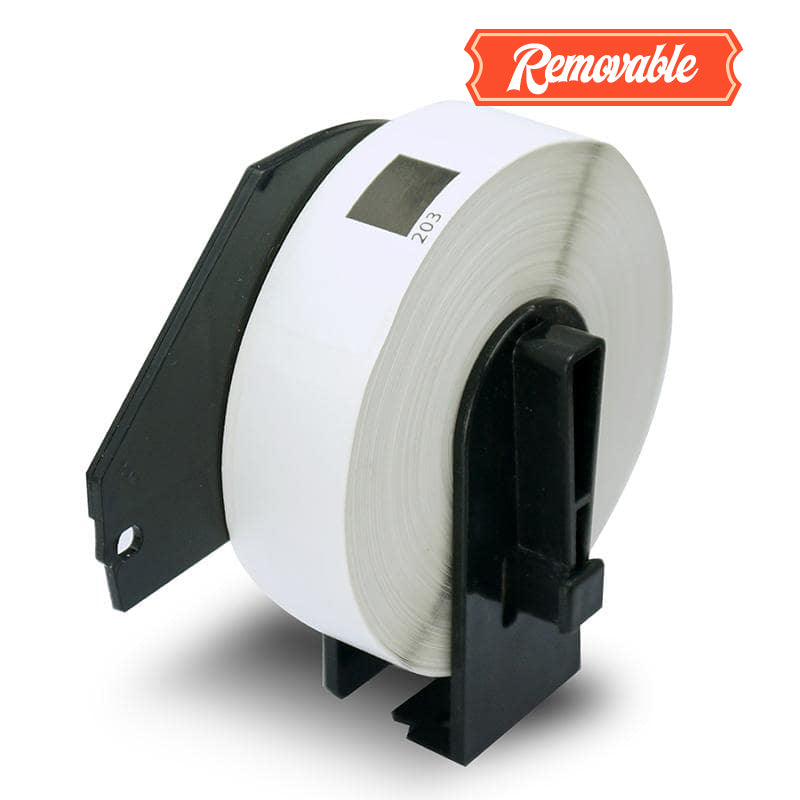 Brother DK-1203 Removable File Folder Labels 0.66" x 3.4"
