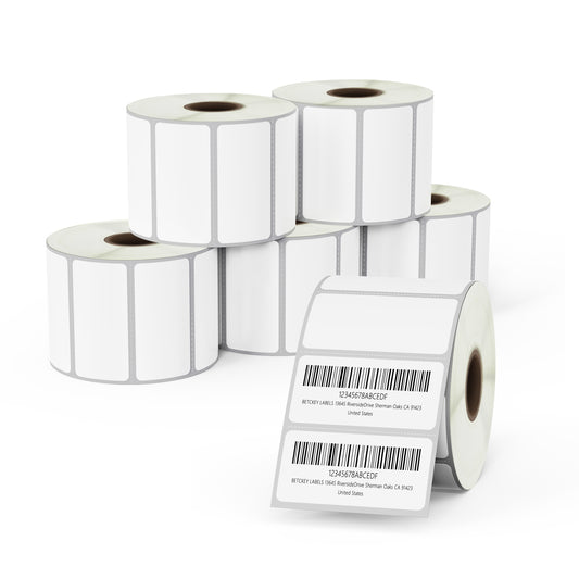 2" x 1" Address Film Removable Labels