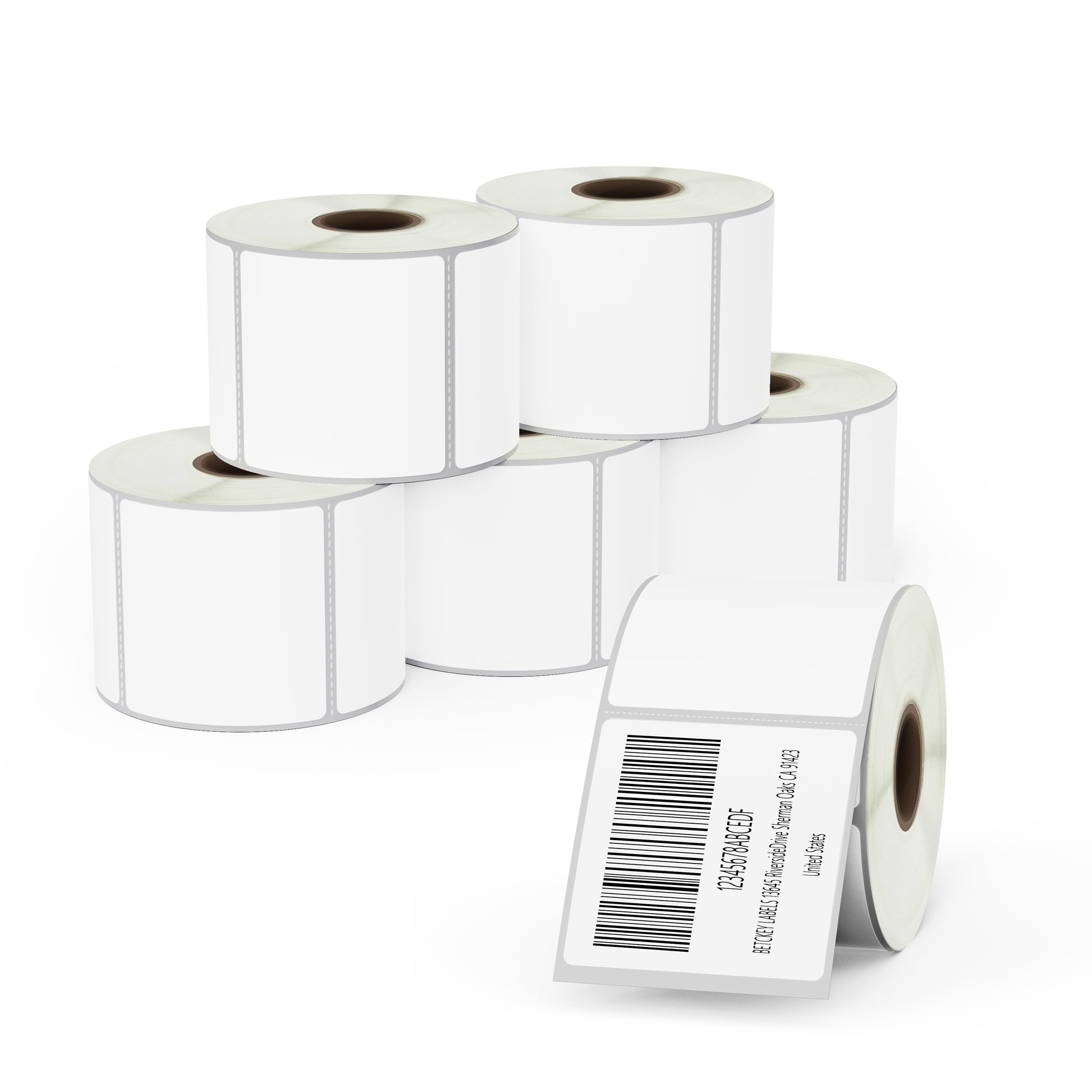2" x 2" Square Film Removable Labels