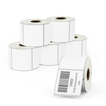 2" x 2" Square Film Removable Labels