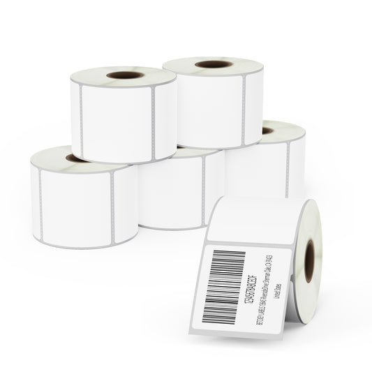 2" x 2" Square Film Removable Labels
