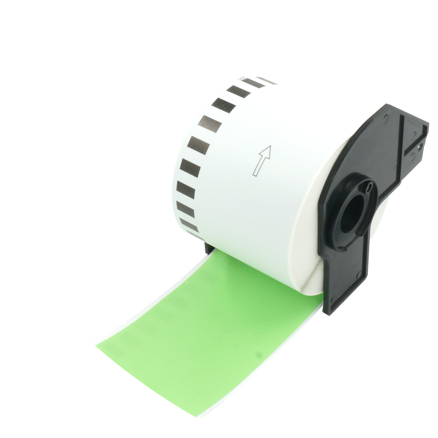 Brother DK-2205 Green Continuous Labels 