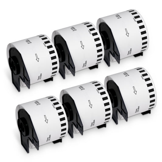 Brother DK-2205 Film Removable  Continuous Labels 2.4" x 100'