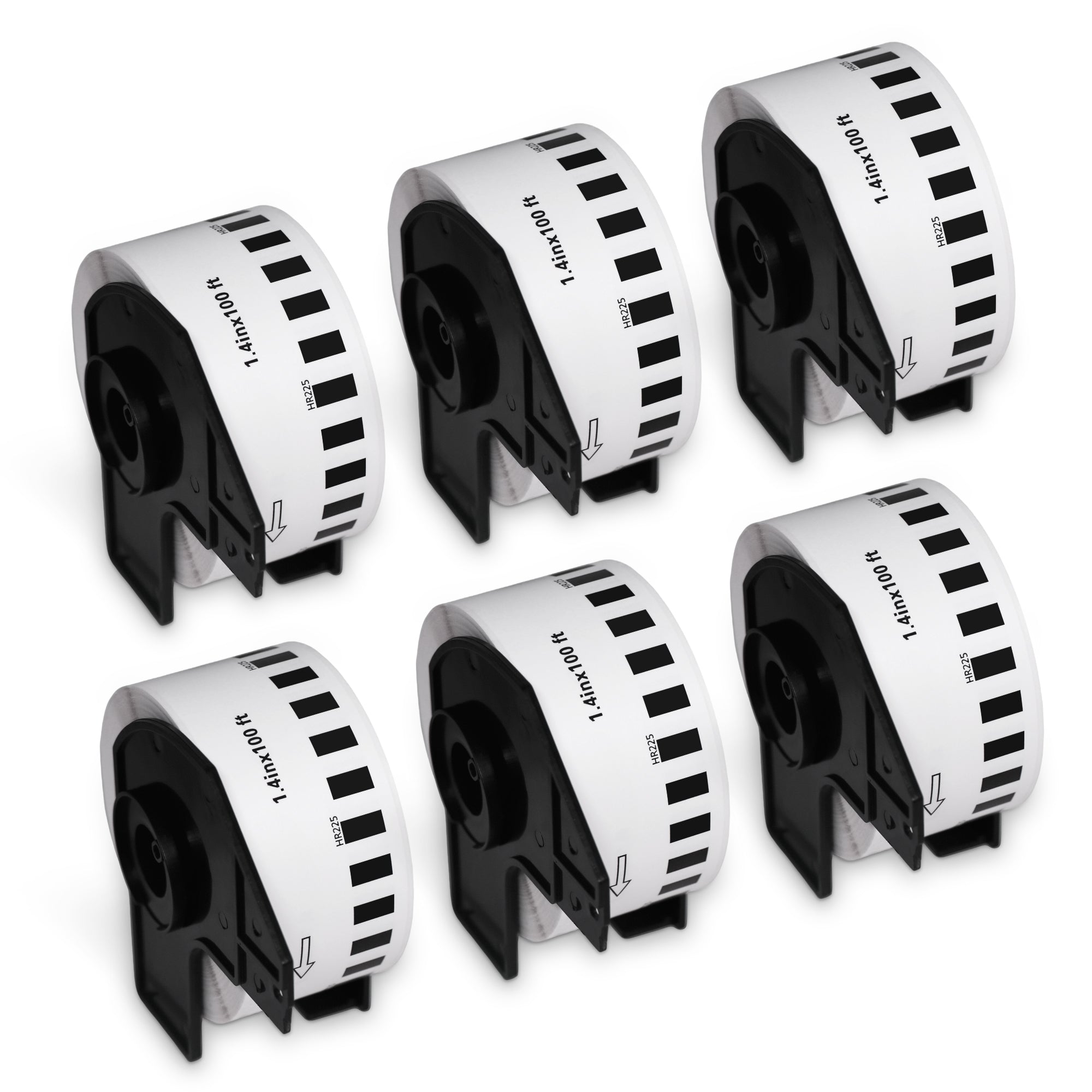 Brother DK-2225 Film Removable Continuous Labels 1.4" x 100'