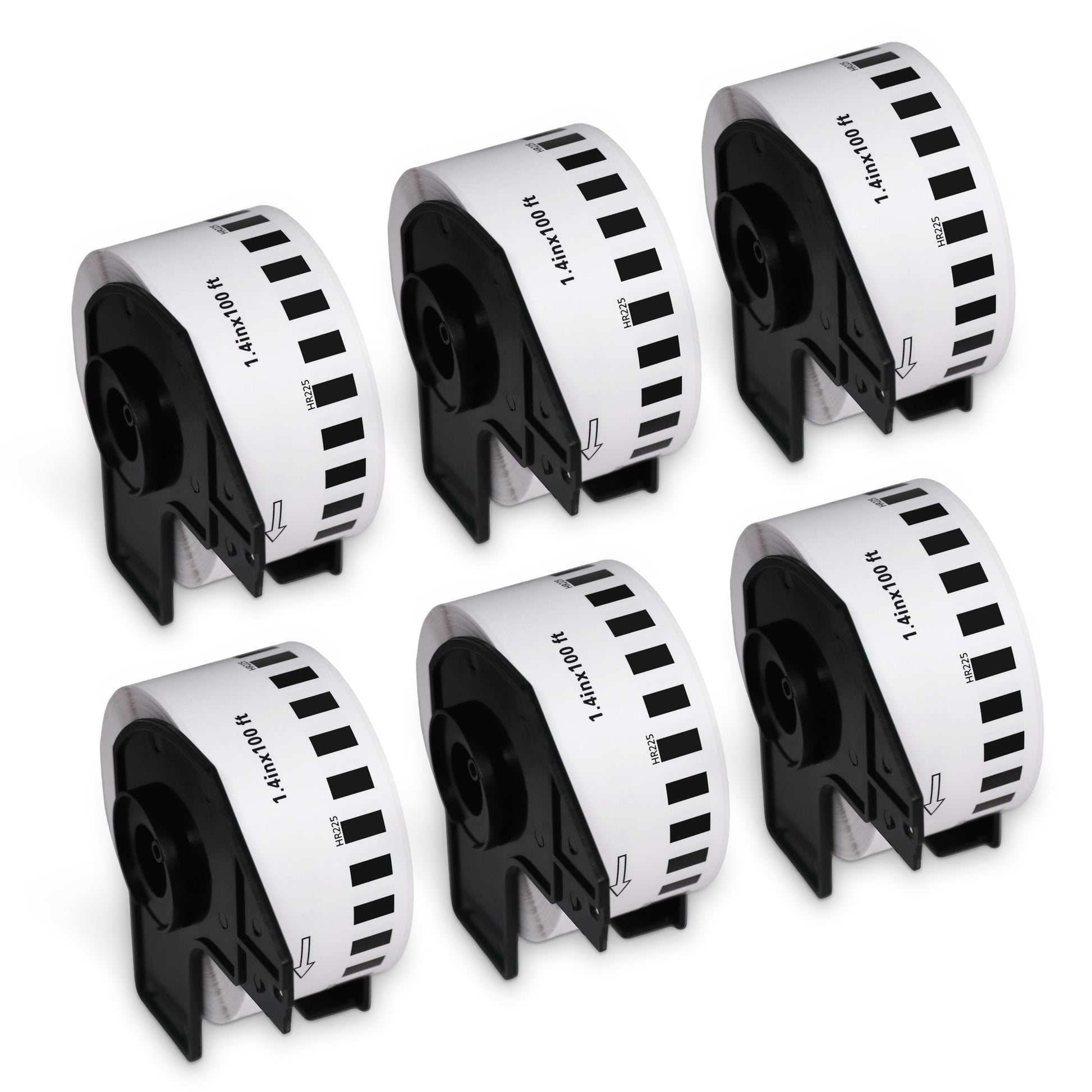 Brother DK-2225 Film Removable Continuous Labels 1.4" x 100'