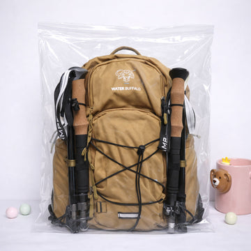 2 Mil Clear 22" x 24" Resealable Zip Top Bags 50 Pack