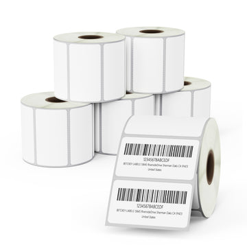 2.25" X 1.25" Multipurpose Film Removable Labels