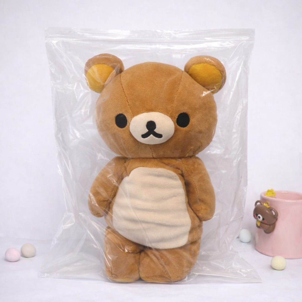 2 Mil 24" x 36" Clear Resealable Zip Plastic Bags 50 Pack