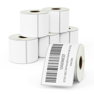 2.25" x 4" Shipping Removable Film Labels