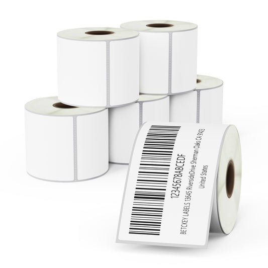 2.25" x 4" Shipping Removable Film Labels