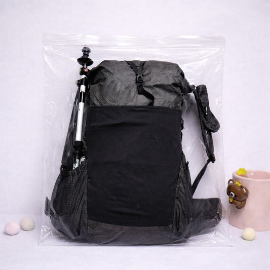 2 Mil Large 26" x 26" Clear Resealable Zip Bags 50 Pack