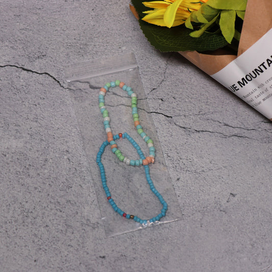 2" x 7" 2 Mil Resealable Zip Bags 500 Pack