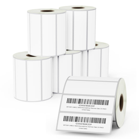 3" x 1" Address Film Removable Waterproof Labels