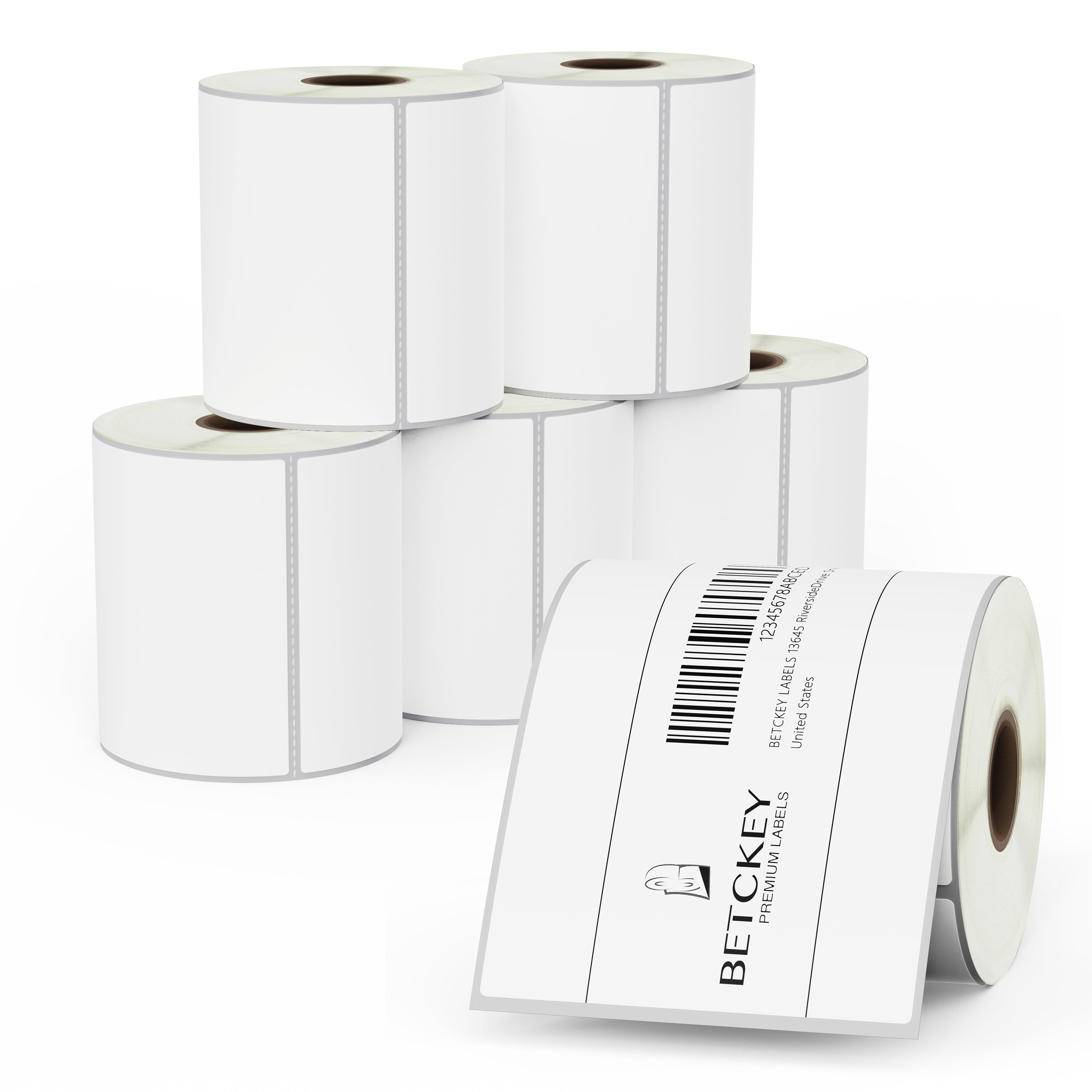 3" x 5" Large Shipping Film Removable Labels