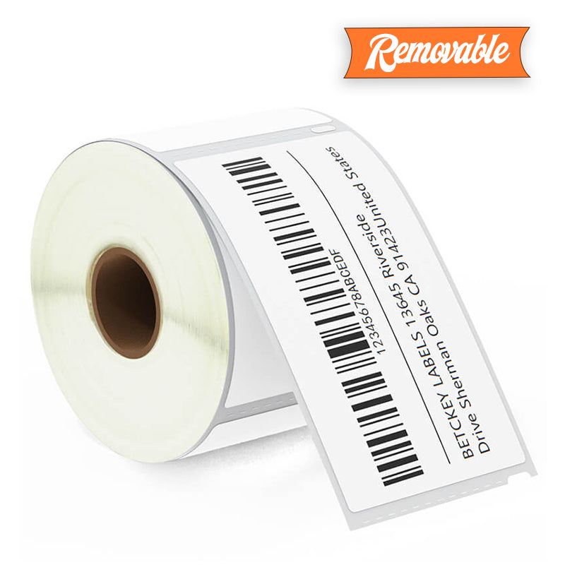 Etichette Spedizione Dymo 6 Rotoli Etichette Di Spedizione Bianche Per Dymo 30256 - 2,3x4 Pollici, 300 Etichette Per Rotolo 5/16 X 4 - Foto 4