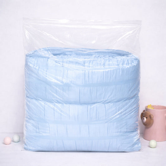 30" x 30" 2 Mil Resealable Clear Zip Top Lock Bags 50 Pack