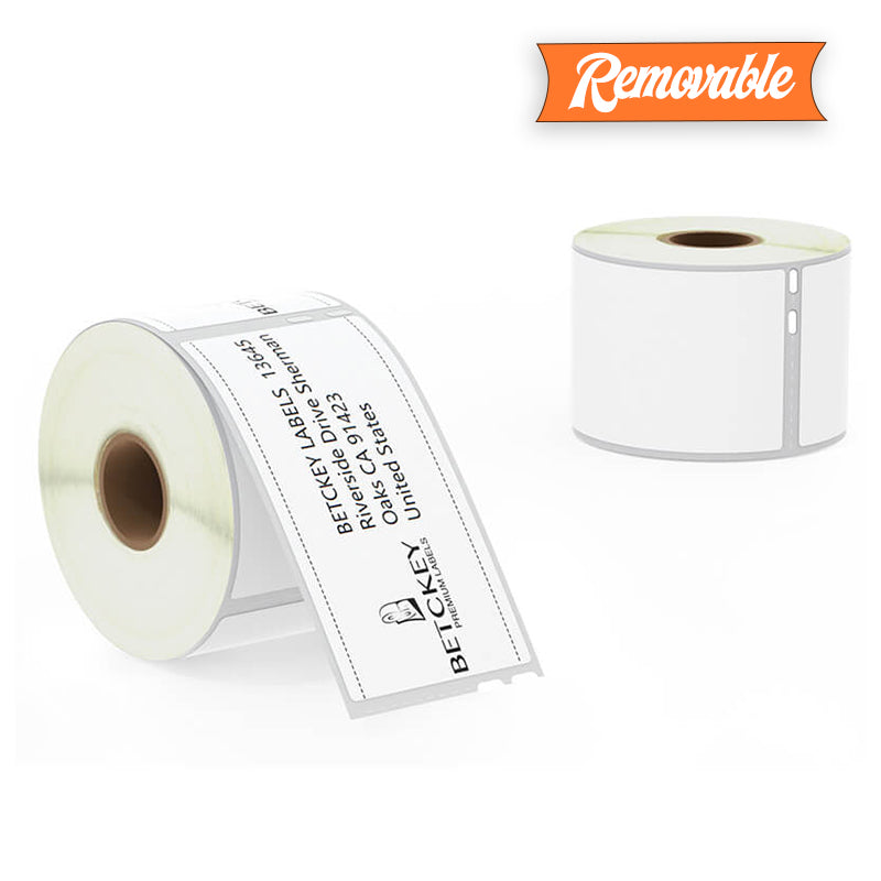 Dymo 30323 Removable Name Badge Labels 2-1/8" x 4”