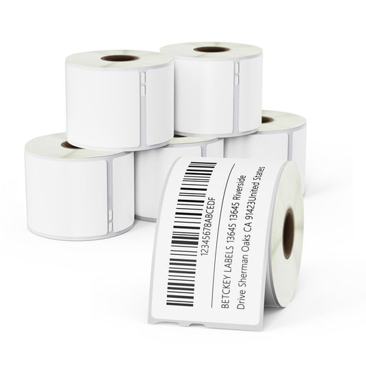 Dymo 30323 Film Removable Waterproof Shipping Labels 2-1/8" x 4”