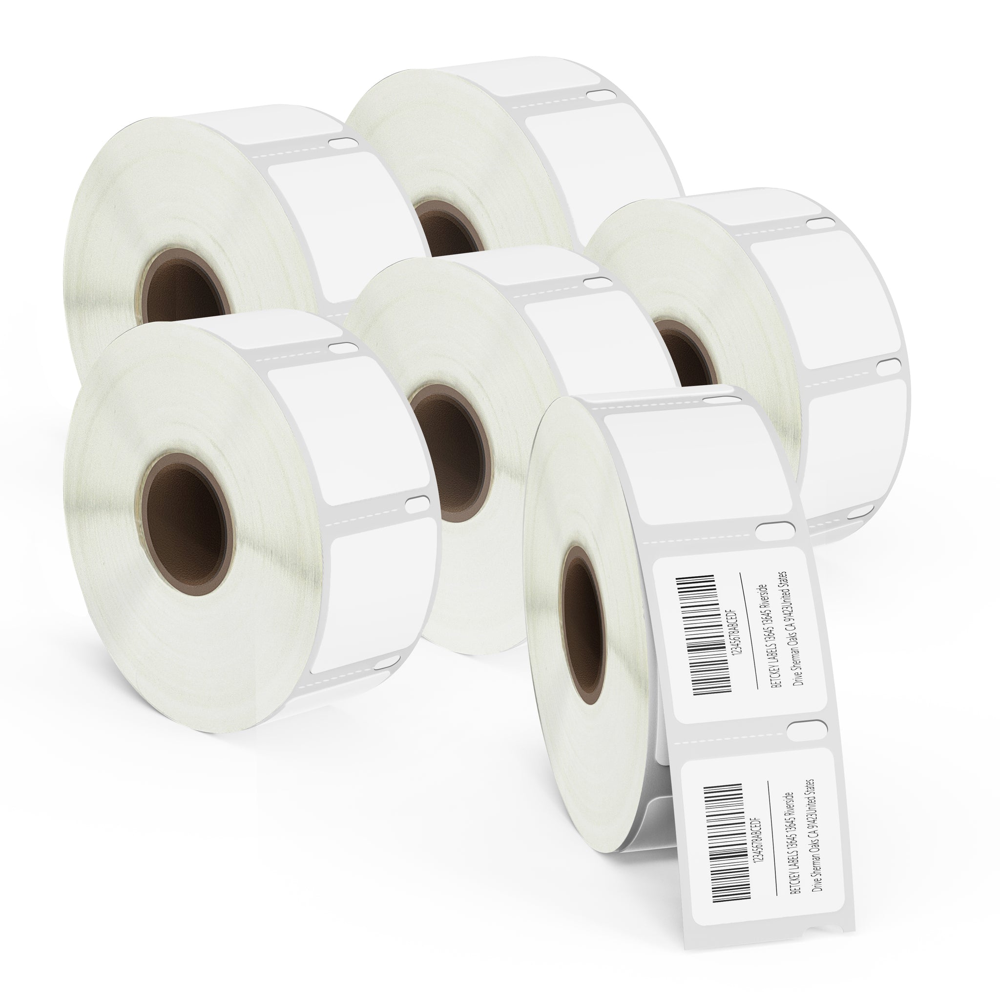 Dymo 30332 Film Removable Square QR Code Labels 1" x 1"