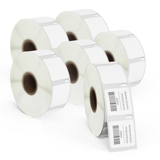 Dymo 30332 Film Removable Square QR Code Labels 1" x 1"