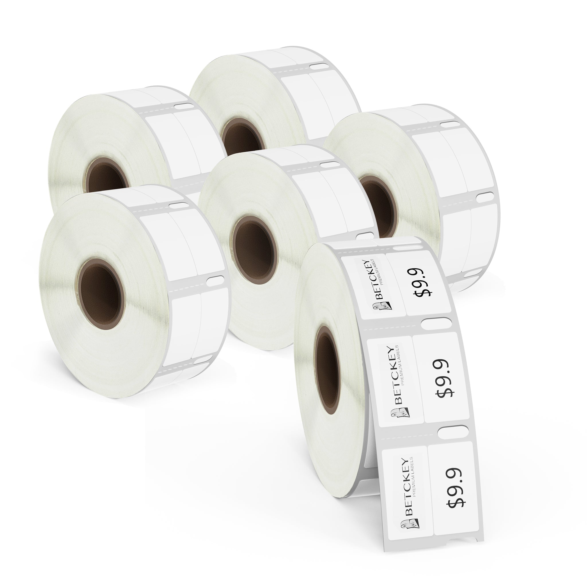 Dymo 30333 Film Removable Extra Small 2-Up Multipurpose Labels 1/2" x 1"