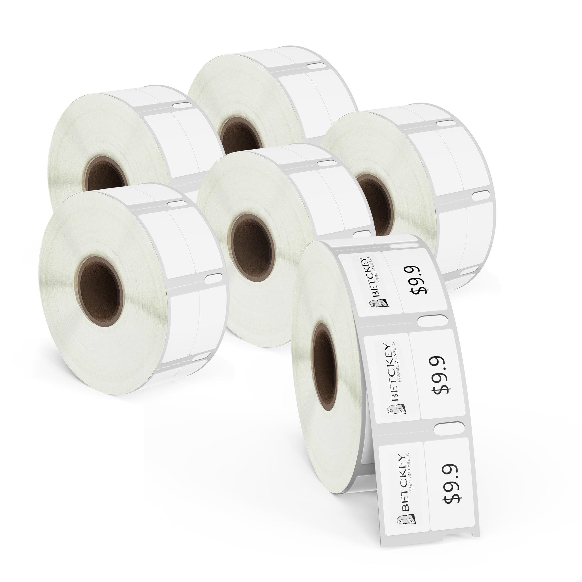 Dymo 30333 Film Removable Extra Small 2-Up Multipurpose Labels 1/2" x 1"