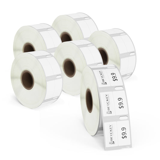 Dymo 30333 Film Removable Extra Small 2-Up Multipurpose Labels 1/2" x 1"
