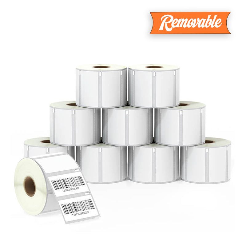 Dymo 30334 Removable Multipurpose Barcode Labels 2-1/4" x 1-1/4"