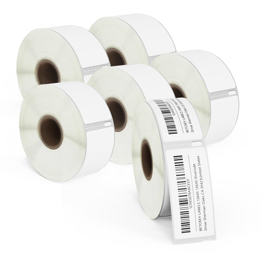 Dymo 30336 Film Removable 1" x 2-1/8" Barcode Labels