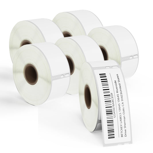 Dymo 30252 Film Removable Address Labels 1-1/8" x 3-1/2"