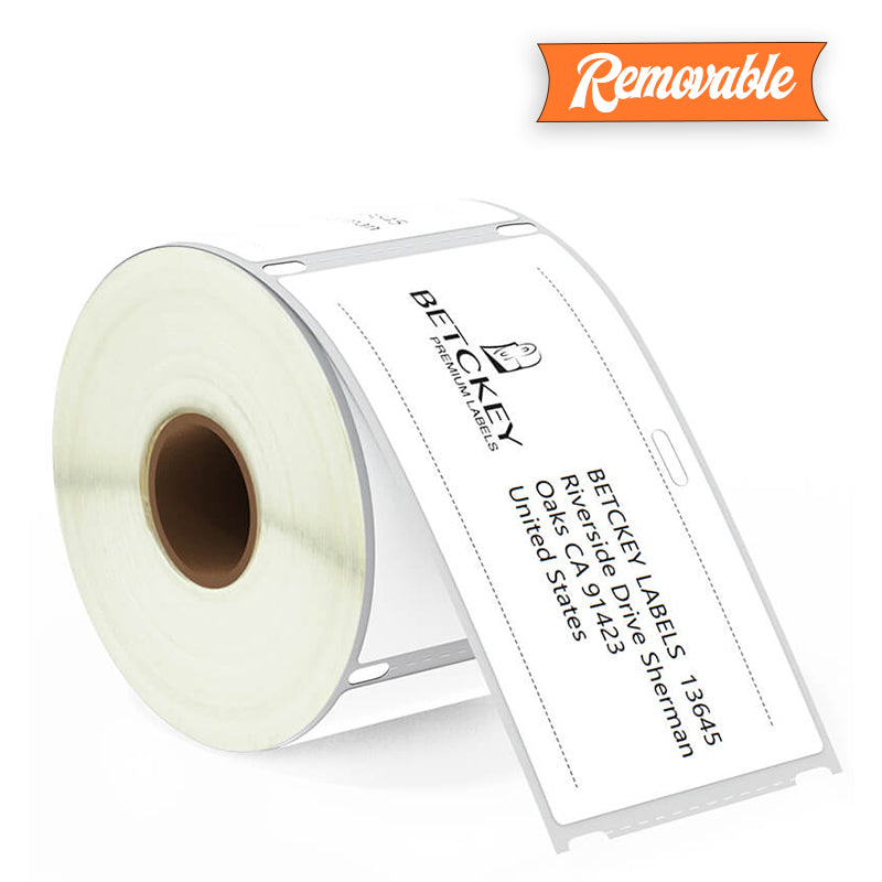Dymo 30857 Removable Visitor Name Tag Badge Labels 2-1/4" x 4"