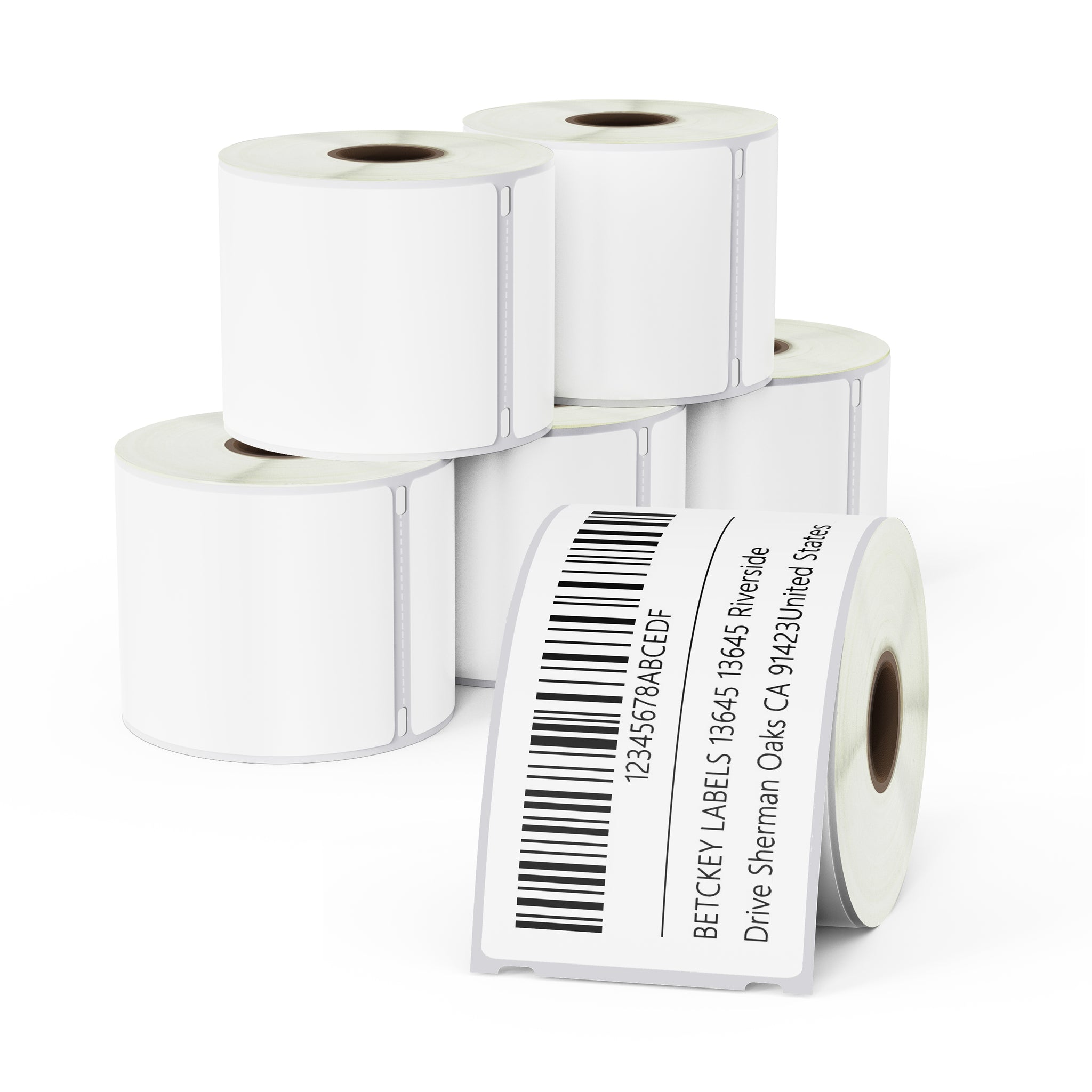 Dymo 30857 Film Removable Visitor Name Tag Badge Labels 2-1/4" x 4"