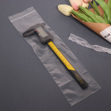 3" x 12" 2 Mil Reusable Zip Bags 500 Pack