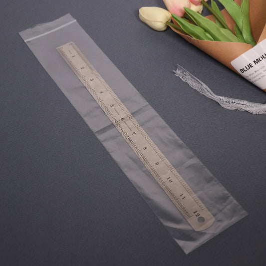 3" x 14" 2 Mil Reusable Poly Zip Bags 500 Pack