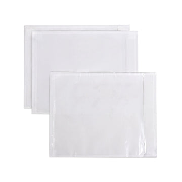 4.5" x 5.5" Clear Self-Adhesive Packing List Envelopes 500 Pack