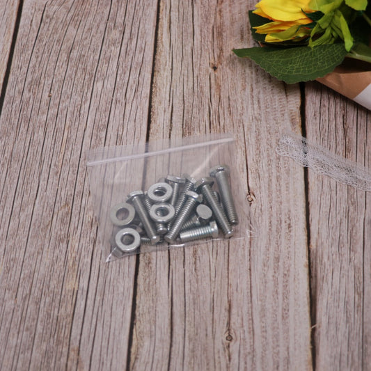 5" x 3" 500 Pack Clear Resealable Zip Bags