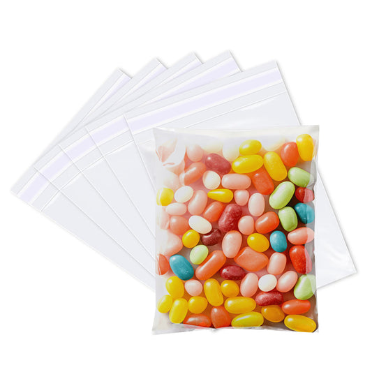 5" x 7" Clear Self-Sealing Cellophane Candy Bags
