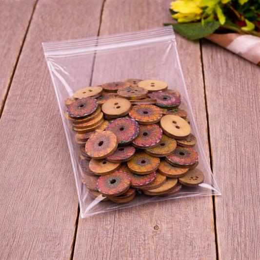 5" x 9" 2 Mil Clear Resealable Zip Bags  500 Pack