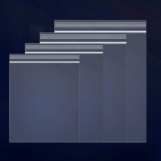 Resealable Plastic Zip Lock Bags Medium Size Variety Pack