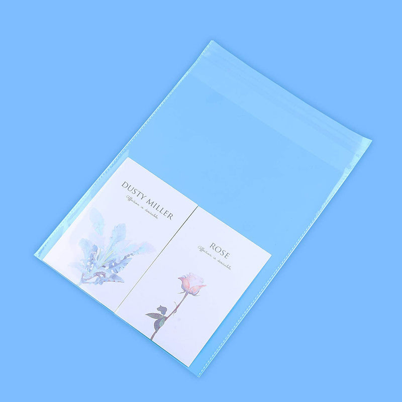 6" x 9" resealable cellophane bags